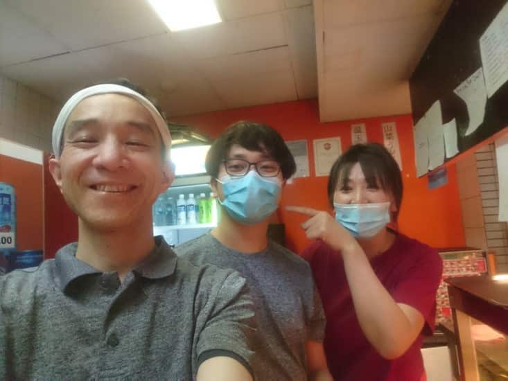 Akira Aoki, the owner of a Japanese takeaway shop Momiji has been cooking Japanese everyday food in Sydney for 30 years.