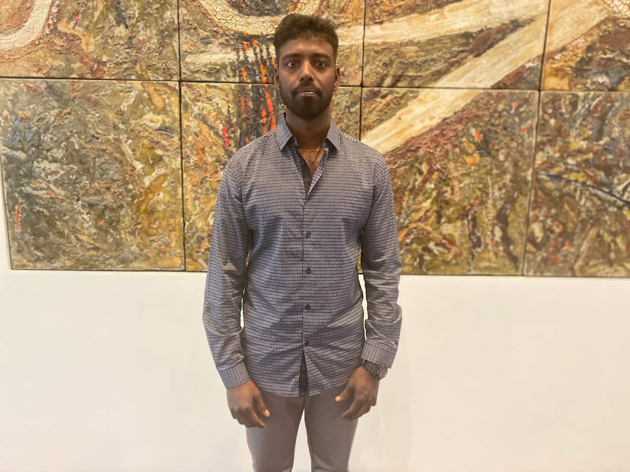 Refugee Ramsiyar Sabanayagam.