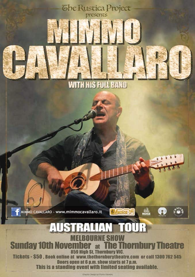 Mimmo Cavallaro a Melbourne