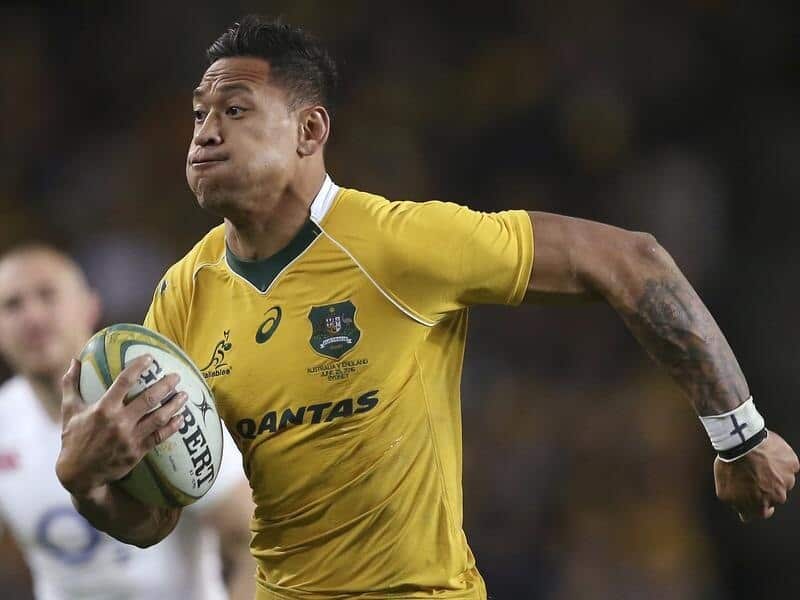 Former Wallaby Israel Folau will not play league for Tonga.