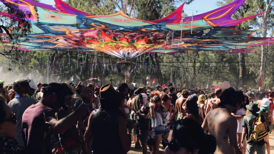 Police said they were disheartened by the tragedy that occurred at the start of the Rainbow Serpent festival.