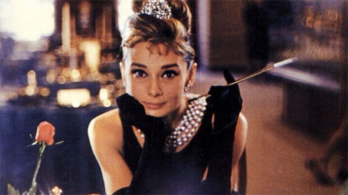 Audrey Hepburn in Breakfast at Tiffany's