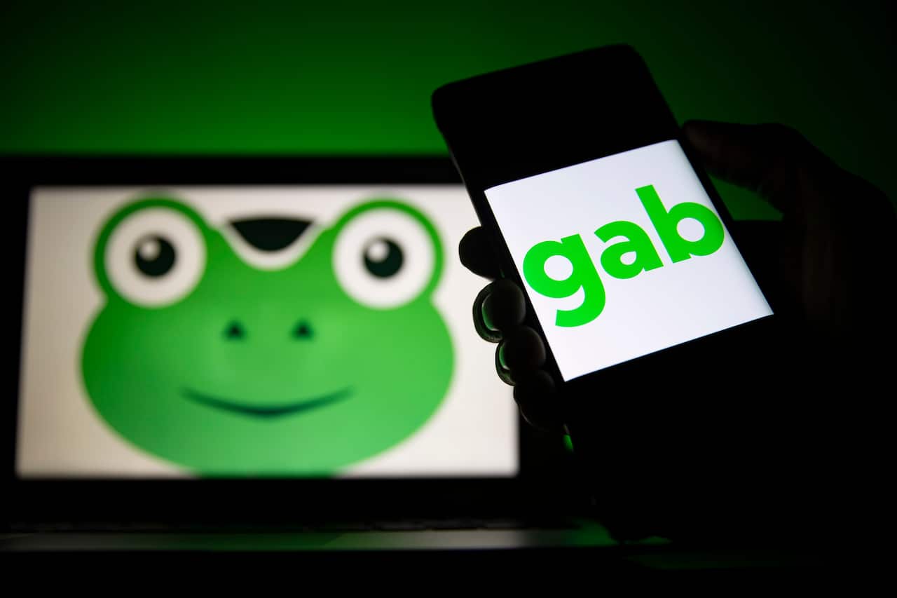 The social media platform Gab