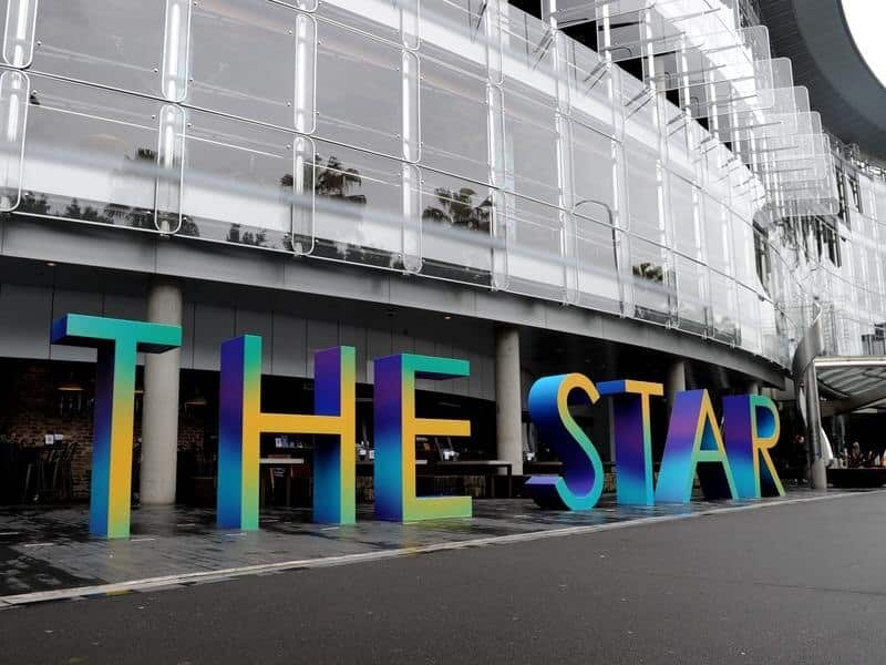 Signage outside the Star Casino