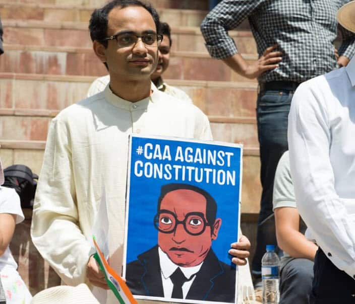 CAA protest
