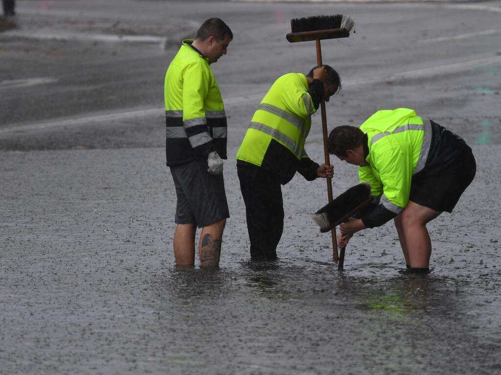 heavy rains
