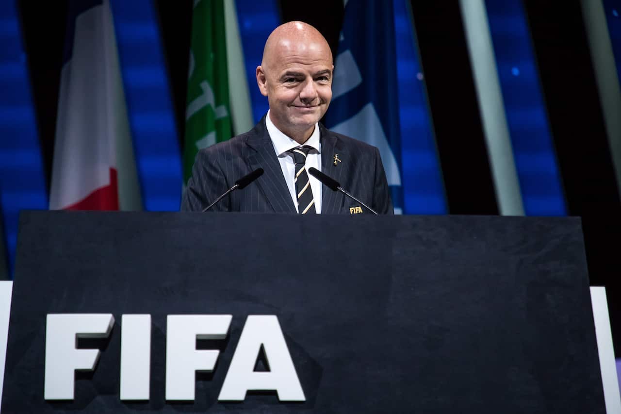  FIFA President Gianni Infantino.