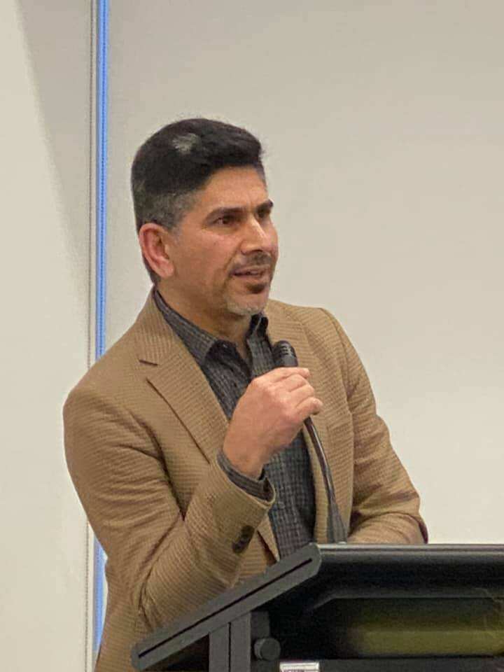 Mr. Ahmad Radi, one of the event organizer 