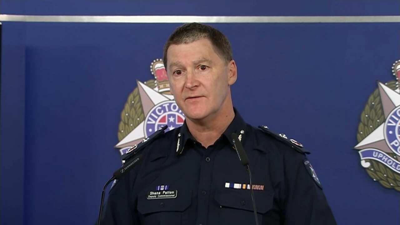 Victoria Police Acting Assistant Commissioner Shane Patton