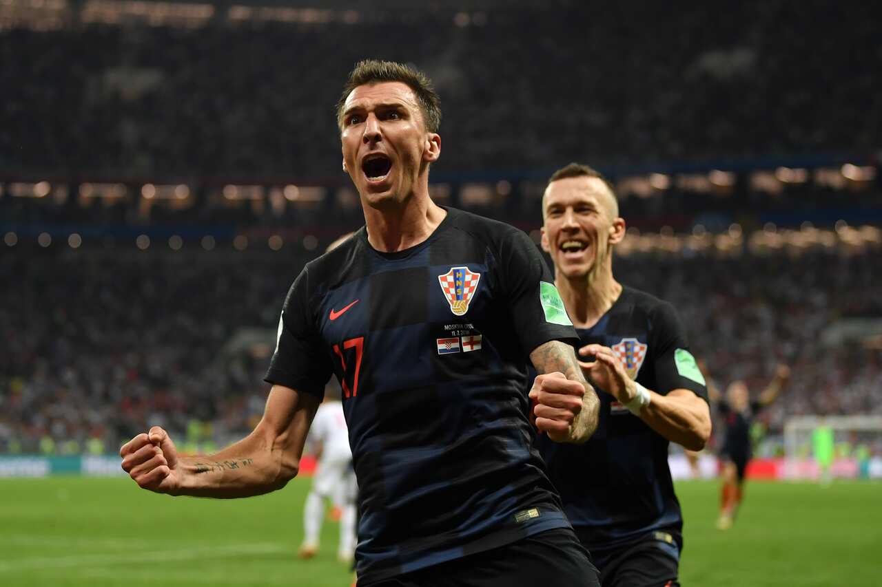 Croatia England 2018 FIFA World Cup Mario Mandzukic