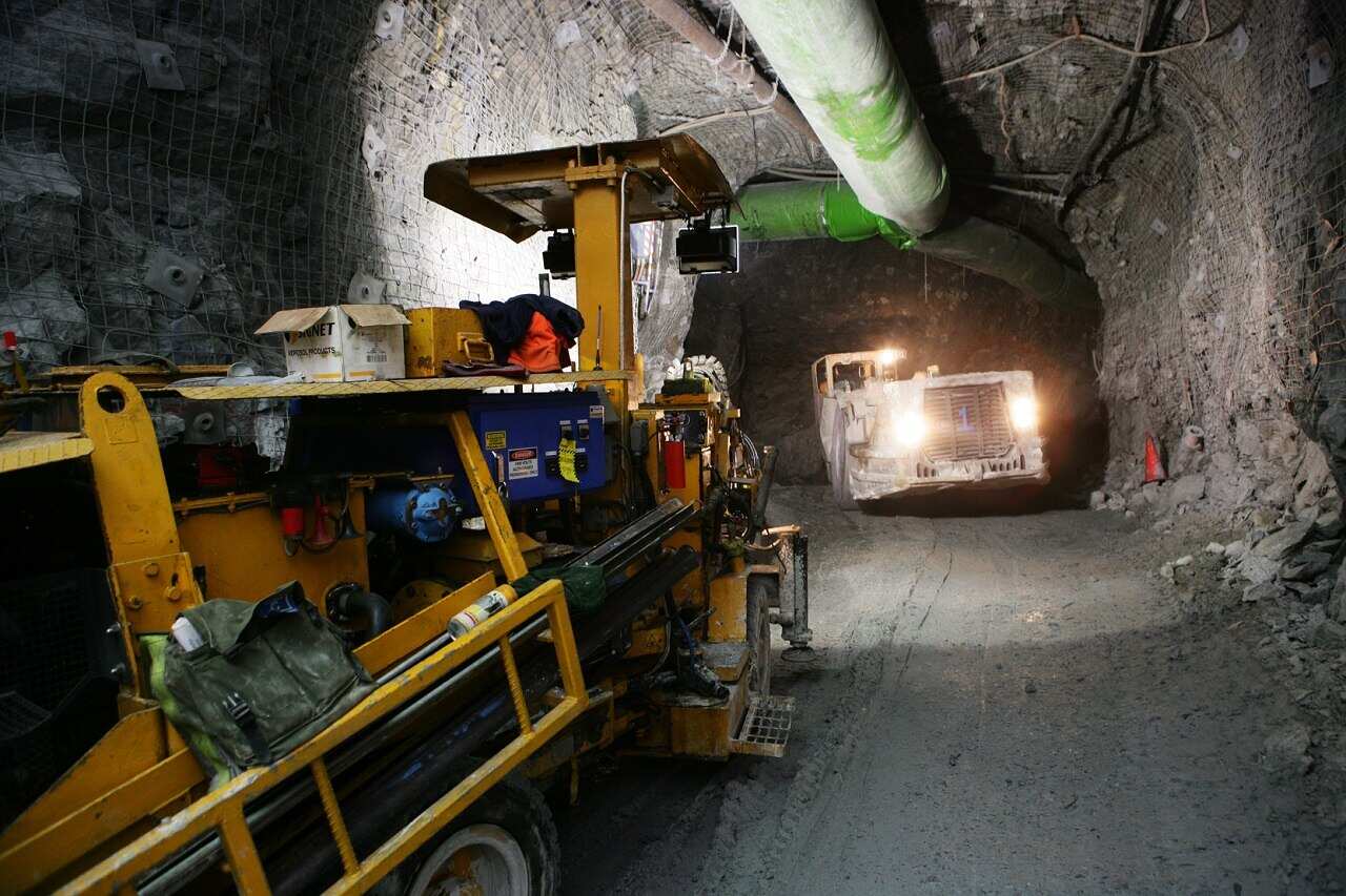 A fille photo of the Henty mine in Tasmania.