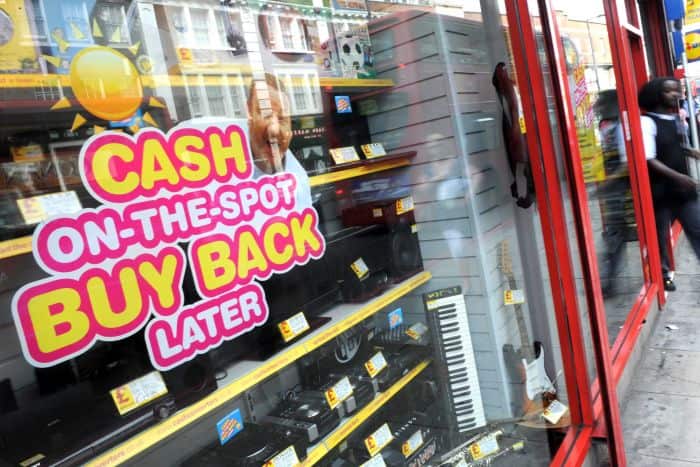 Cash Converters offers short-term loans, as well as pawned items.