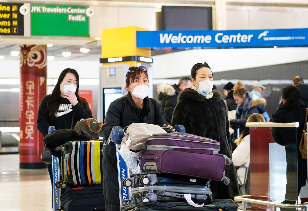 Several major airlines have suspended flights to and from China.