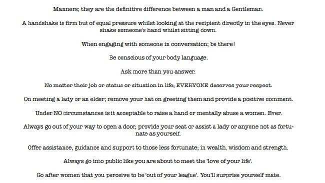 Code of conduct