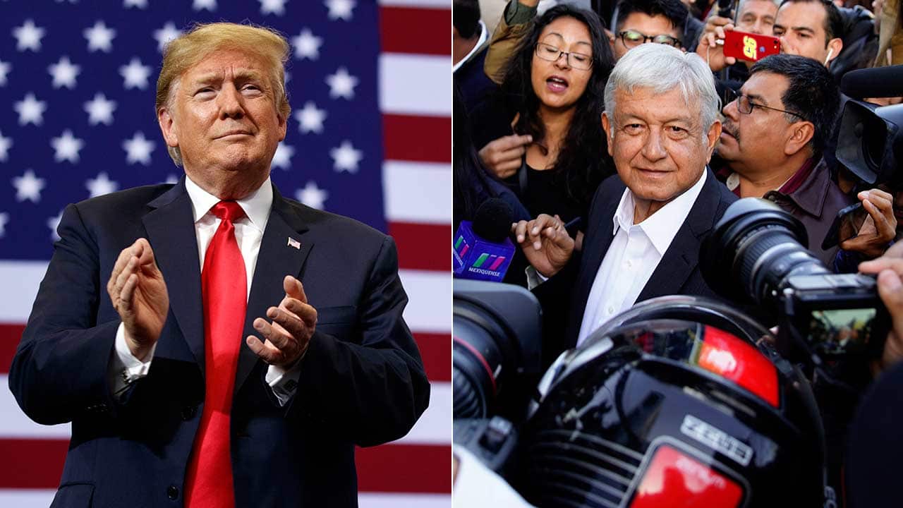 President Donald Trump has taken to Twitter to congratulate Mexico's newly elected President, Andres Manuel Lopez Obrador.
