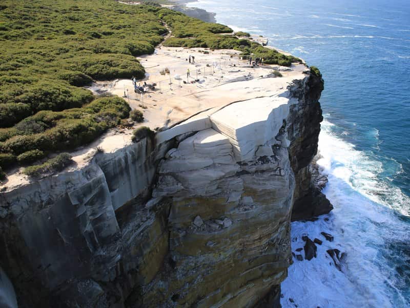 Wedding Cake Rock in the Royal National Park in NSW