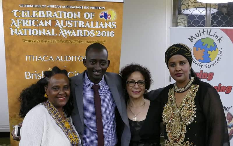 QACC's Robert Mukombozi and other Community leaders