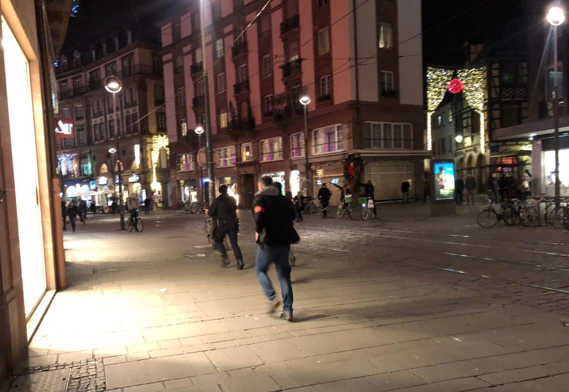 The shooting occurred next to Strasbourg's Christmas markets.