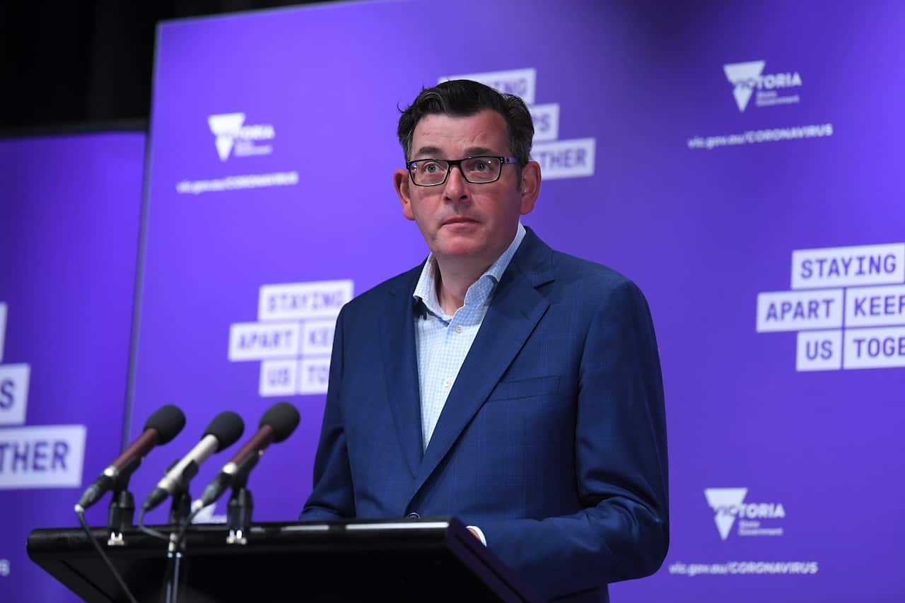Victorian Premier Daniel Andrews.