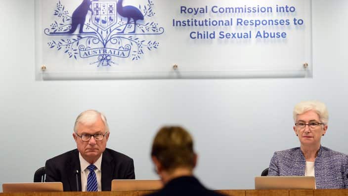 (LtoR)  Justice Peter McClellan, Justice Jennifer Coate on the final public hearing into the SCOUTS at the Royal Commission into Institutional Responses to Child Sexual Abuse