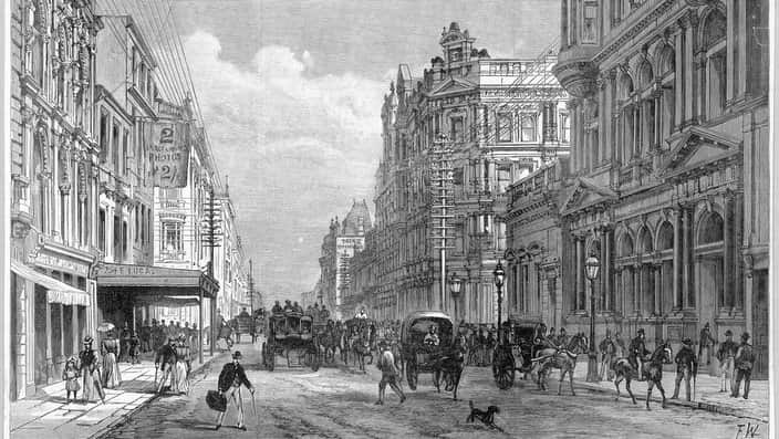 Pitt Street Date: 1890
