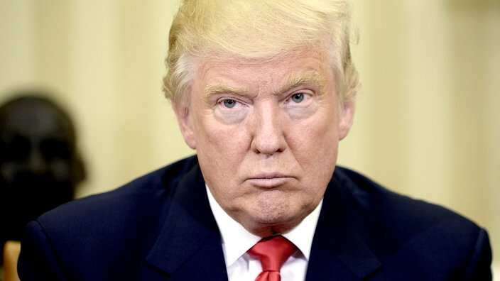 President-elect Donald Trump looks on in the Oval Office of the White House during a meeting with U.S. President Barack Obama in their first public step toward a transition of power November 10, 2016 in Washington, DC. Photo by Olivier Douliery/ABACA.