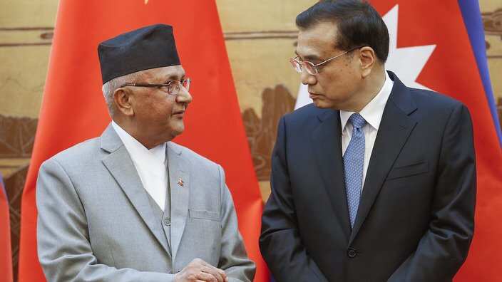Li Keqiang, kp oli, china, india, nepal