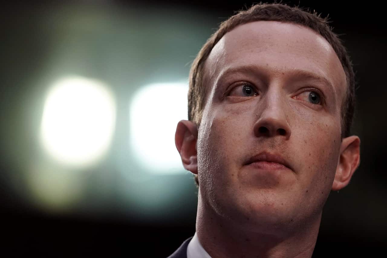 Facebook chairman Mark Zuckerberg announces ban on political advertising one week before US election