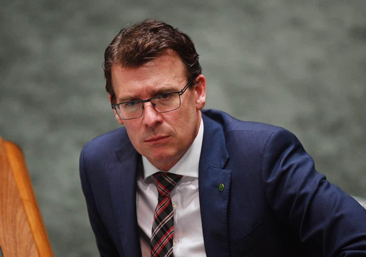 File image of Minister for Human Services Alan Tudge