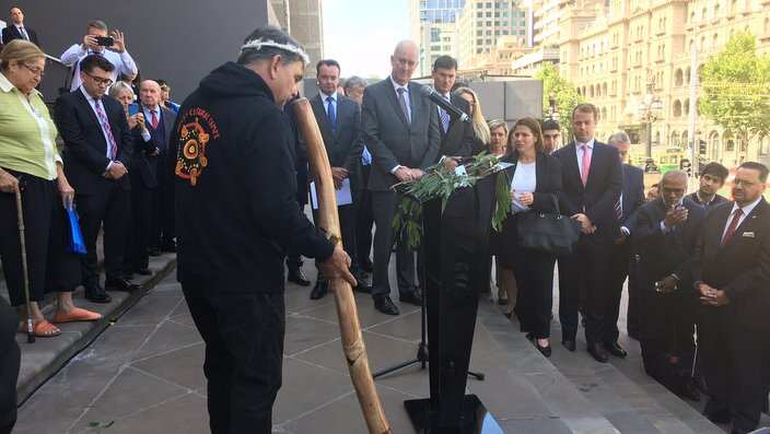 Indigenous didgeridoo 