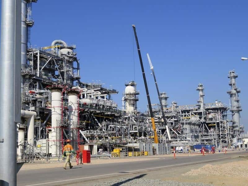 Inpex Corp.'s onshore natural gas processing facility in Darwin