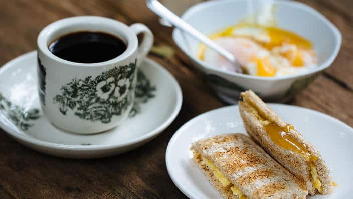 Kaya toast
