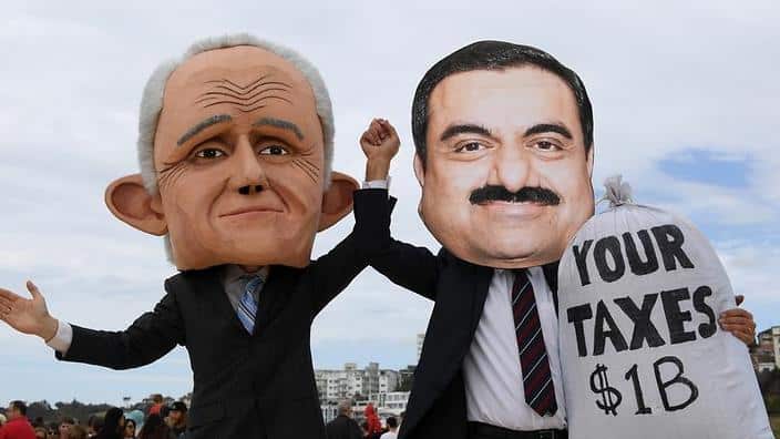 Adani coal mine protest