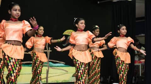 Adelaide Sinhala Buddhist school kids- cultural stage dance 
