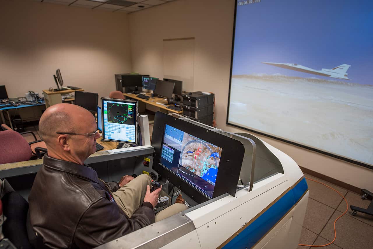  X-59 simulator