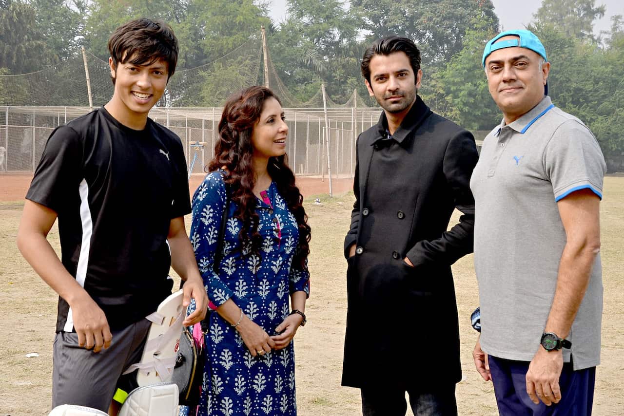 Amartya Ray, Chaiti Ghoshal, Barun Sobti, Rajit Kapur Film 22 Yards