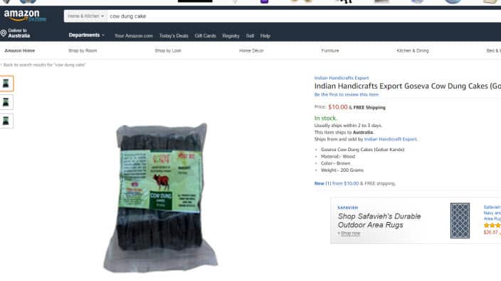 cow dung