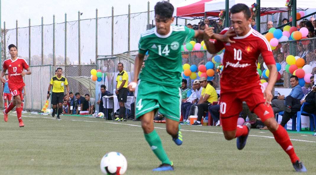 Martyrs Memorial Football League started after 5 years in Kathmandu.
