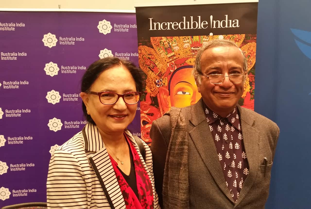 Ajit Ninan with Anita Barar 