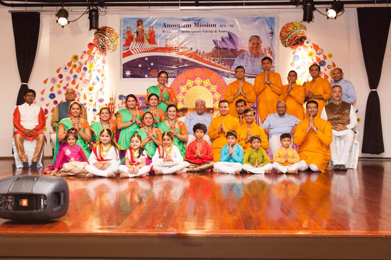 Members of Anoopam Mission