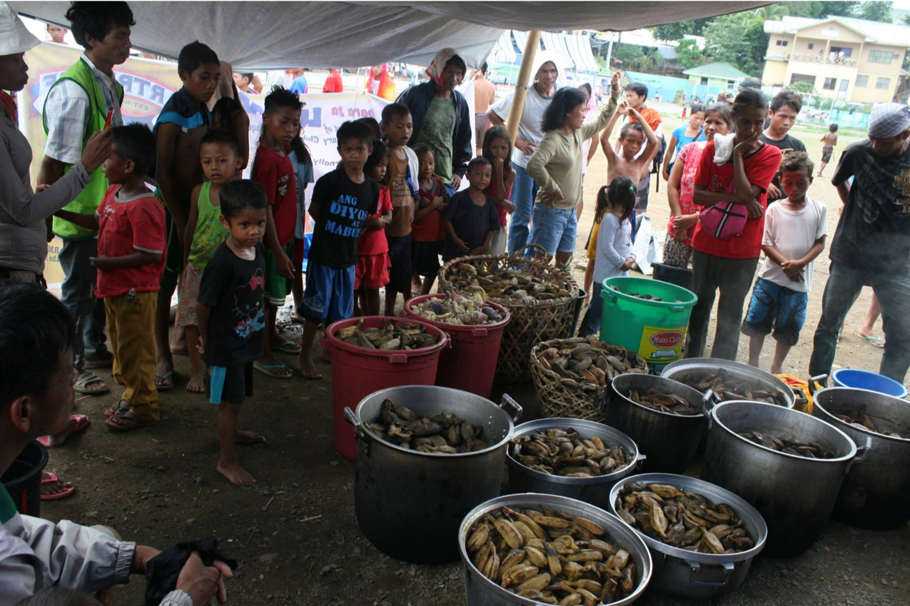 ARMK, disaster cooks, philippines