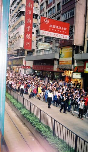 Hong Kong protestors