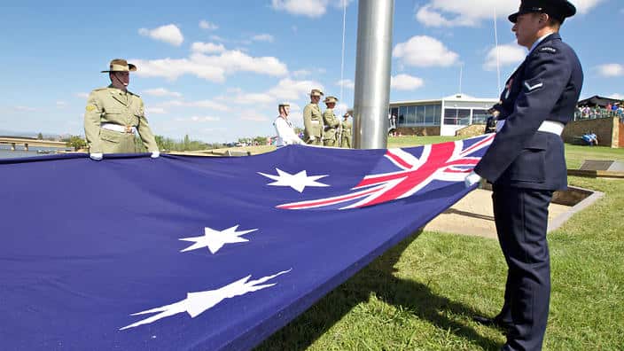 Australian flag protocols