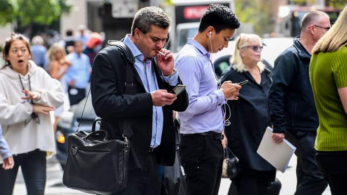 A man smokes a cigarette in Sydney, Wednesday, May 2, 2018. (AAP Image/Brendan Esposito) NO ARCHIVING