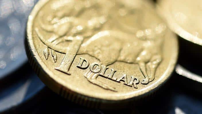 The Australian dollar is