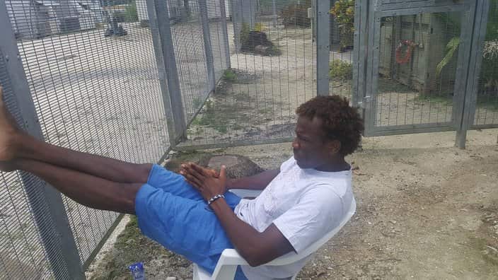 Manus detainee