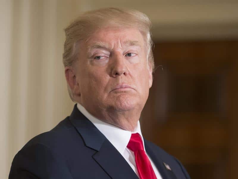 US President Donald Trump