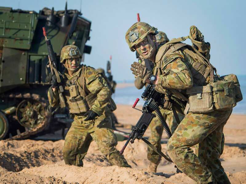 Australian Army Soldier during Talisman Sabre 2015