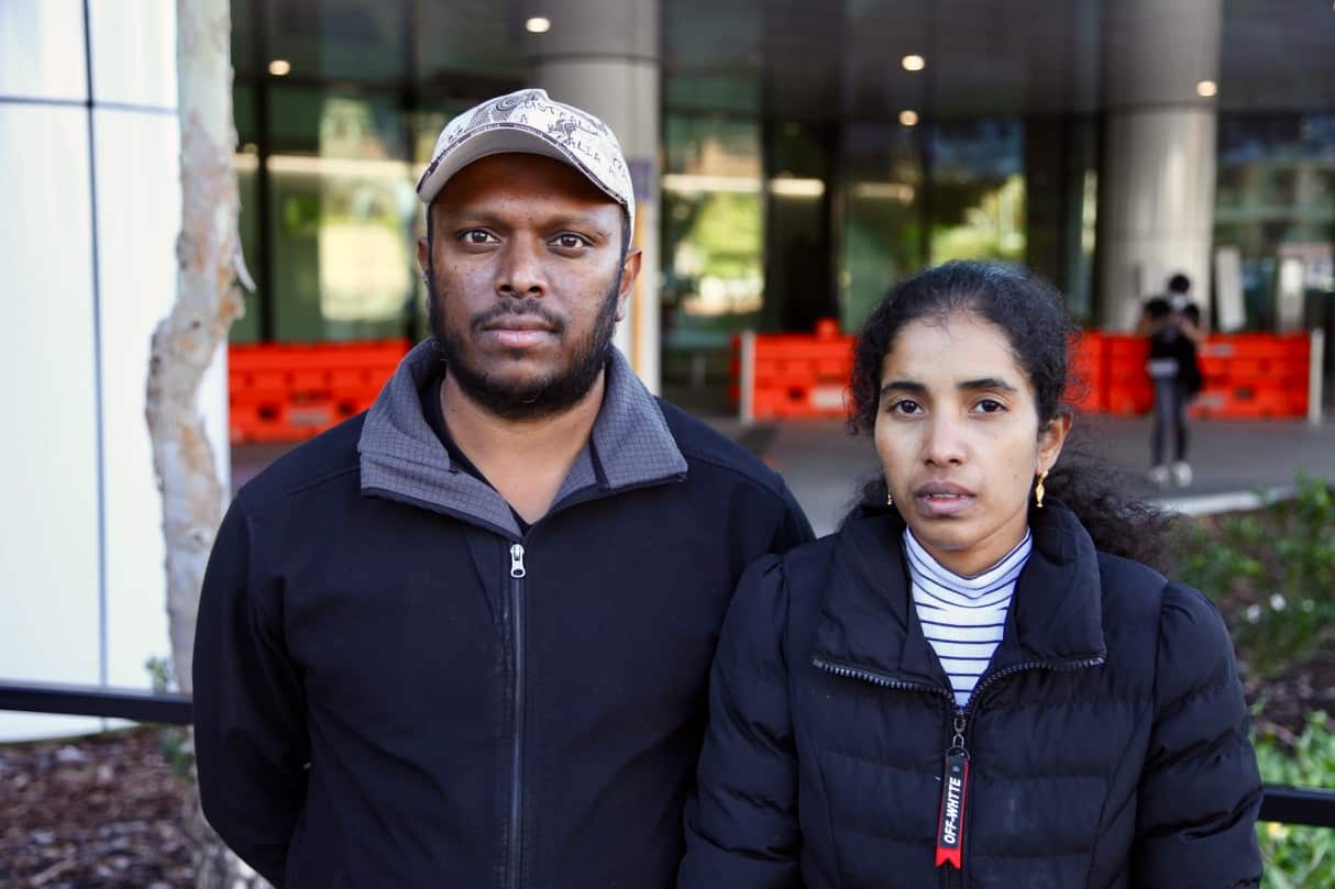 Aswath and Praseetha Sasidharan 