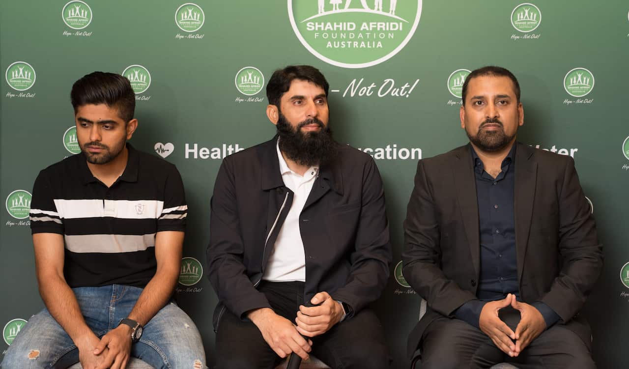 Baber Azam and Misbah ul Haq